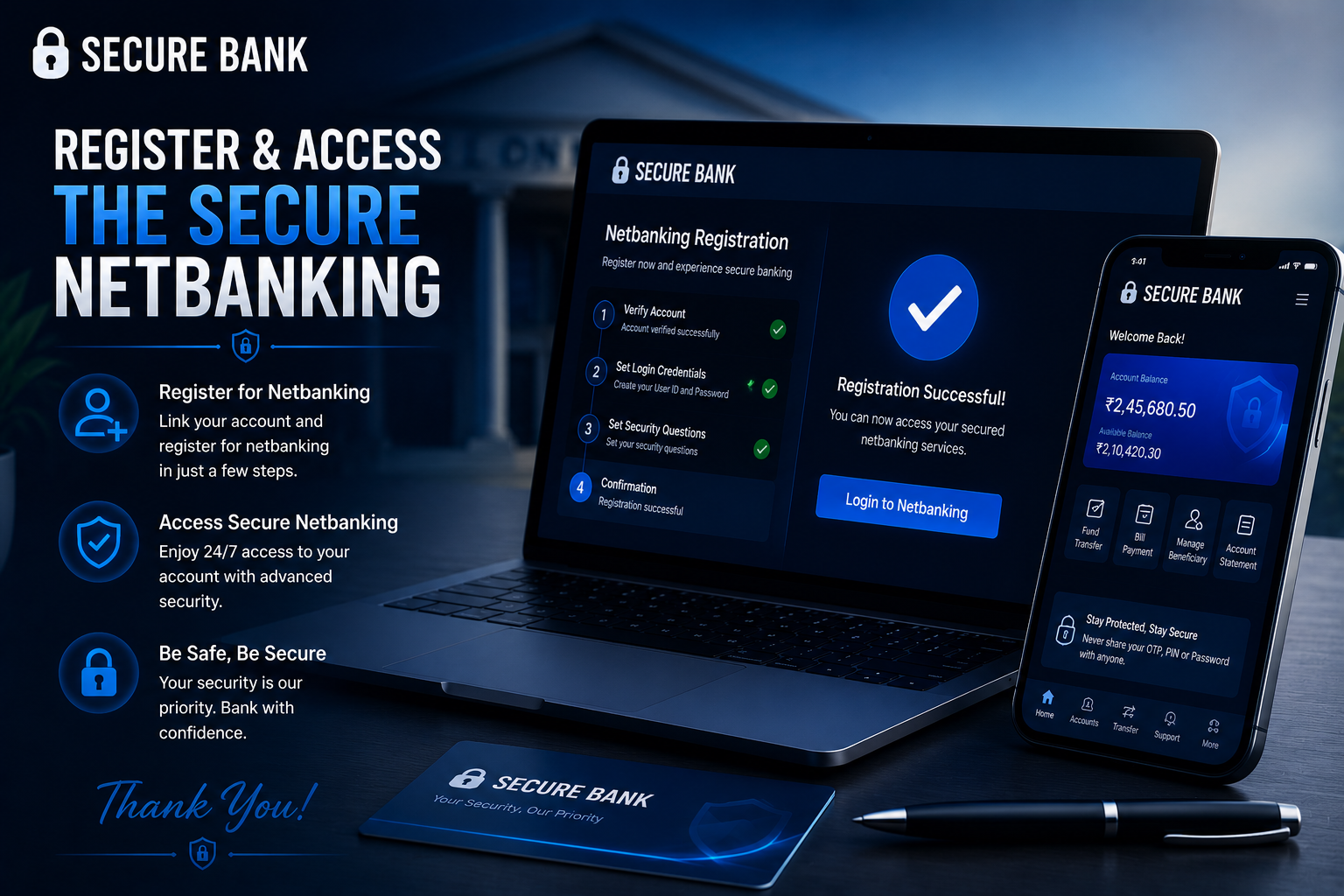 NetBanking Registration